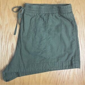 Universal Thread Women’s Plus 3X linen shorts